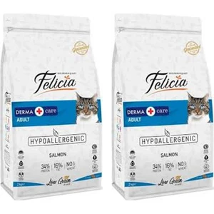 2 Adet Az Tahıllı Somonlu Yetişkin Kedi Maması 2 kg x 2 = 4 kg