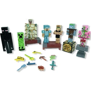 Mınecraft Figür Oyuncaklar 20 Parça