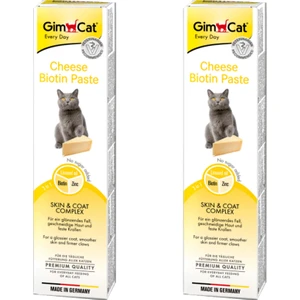 2 Adet Cheese Paste Biotin Peynirli Kedi Macunu 50 gr