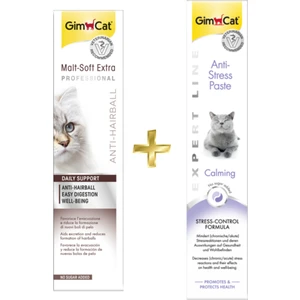 Anti-Hairball Malt 100 gr + Gimcat Anti-Stress Paste 50 gr ARDA018