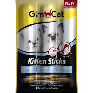 Kitten Sticks 5 Paket Hindili Yavru Kedi Ödül Çubukları 1 Paket 3x3 gr