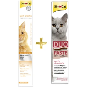 Multivitamin Paste 100 gr + Gimcat Duo Paste Tavuklu Malt Kedi Macunu 50 gr ARDA018