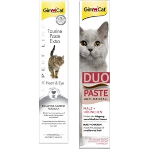 Taurine Paste 50 gr + Gimcat Duo Paste Tavuklu Anti-Hairball Malt 50 gr