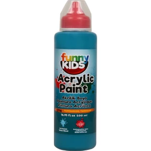 Funny Kids Akrilik Boya 500 ml Turkuaz