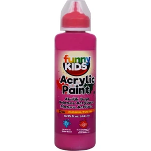 Funny Kids Akrilik Boya 500 ml Fuşya