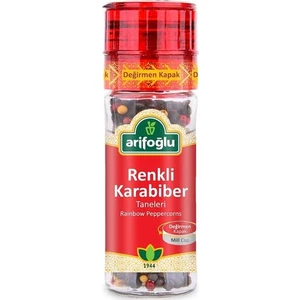 Renkli Karabiber  Taneleri 50g (Değirmen Kapak)