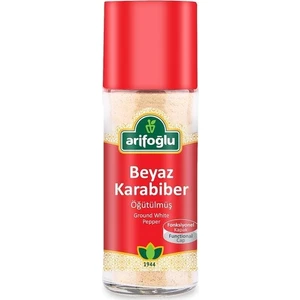 Beyaz Biber Acı Öğütülmüş 55 g (Cam)