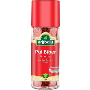Pul Biber Acı Kırmızı 50g (Cam)