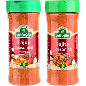 Cajun Seasoning  230g + Fajita Seasoning 230g 2 Ürün