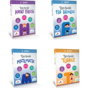 Sistemplus 3. Sınıf Tam Benlik Tüm Dersler Eğitim Seti 4 Kitap