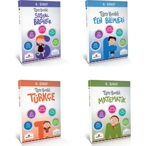 Sistemplus 4. Sınıf Tam Benlik Tüm Dersler Eğitim Seti 4 Kitap