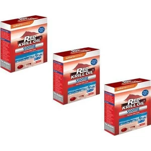 NATUROPATHICA Red Krill Oil 500 mg 30 Kapsül x 3
