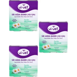 Vivet Sir Ağda Bandı Yüz Için x 3