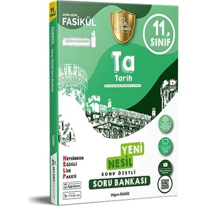 Soru Kalesi Yayınları 11. Sınıf Tarih Konu Özetli Soru Bankası