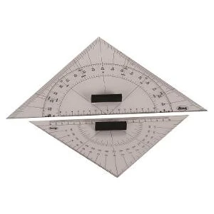 Gönye Üçgen Kılıflı 20 cm