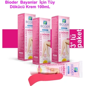 Tüy Dökücü Krem Normal Ciltler Için Papatya Özlü 100 ml - 3 Adet