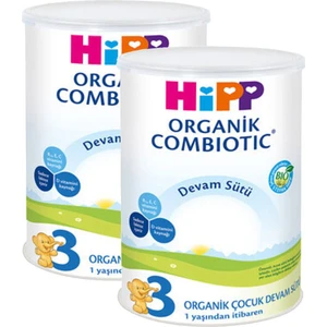 3 Organik Combiotic Devam Sütü 350gr 2 Adet