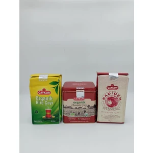 Nadidem Misafir Çayı 200 gr Hemşin Teneke 200 gr Rize Çayı 200 gr 3'lü 600 gr