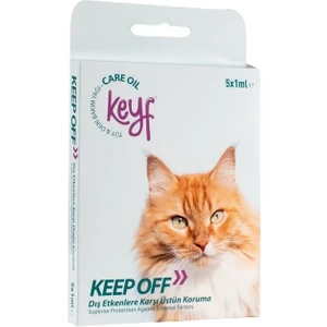 Kedi Tüy Deri Bakım Yağı 1 ml x 5 Adet