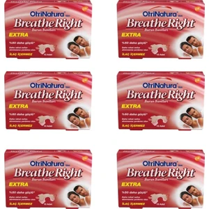 Breathe Right Ekstra Burun Bandı Normal Boy 10 Adet 6'lı Paket