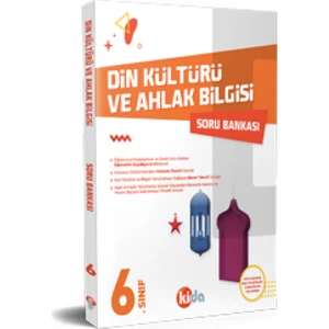 Kida Yayınları 6. Sınıf Din Kültürü ve Ahlak Bilgisi Soru Bankası