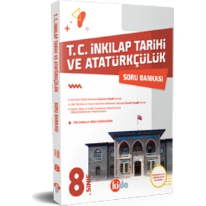 Kida Yayınları 8. Sınıf T.C. İnkılap Tarihi ve Atatürkçülük Soru Bankası