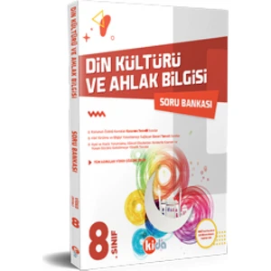 Kida Yayıncılık 8. Sınıf Din Kültürü ve Ahlak Bilgisi Soru Bankası