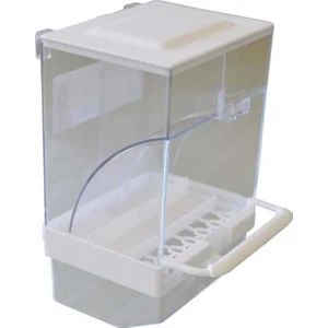 Garden Mix  Akıllı Kuş Yemliği Taban Hazneli Beyaz