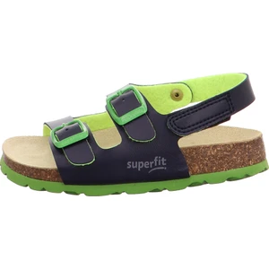 Erkek Düz Lacivert Sandalet