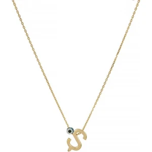 In Love Ş Harfli Kolye Harf Gümüş Kolye Inlove Gümüş Altın Renk Kolye