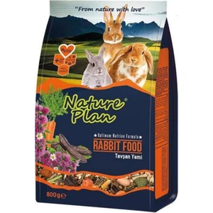 Nature Plan Tavşan Yemi 800 gr