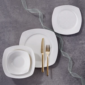 Mona Collection 60 Parça Kare Yemek Takımı