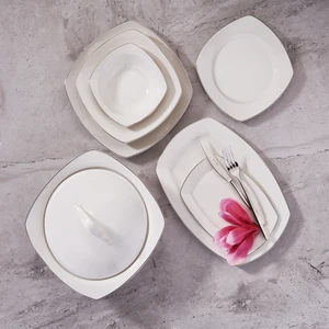 Mona Collection 60 Parça Kare Yemek Takımı