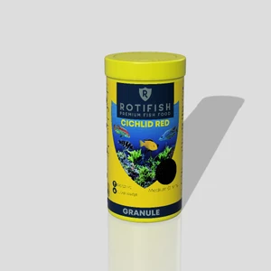 Cichlid Red Medium Çiklit Balığı Yemi 1000 ml 330 gr