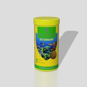 Sd Shrimp Kurulmuş Karides Balık ve Kaplumbağa Yemi 1000 ml 135 gr