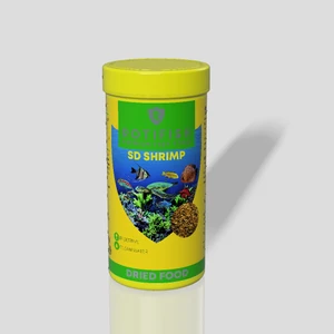 Sd Shrimp Kurutulmuş Karides Balık ve Kaplumbağa Yemi 500 ml 75 gr