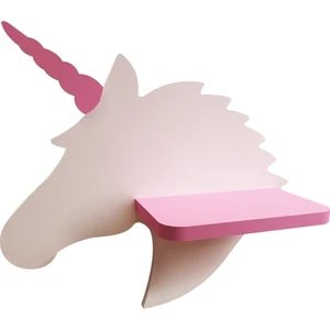 Odun Concept Çocuk Odası Duvar Rafı Ahşap Unicorn