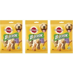 Biscrok Bisküvi Köpek Ödül Maması 200 gr x 3 Adet