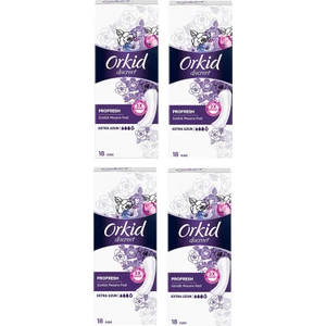 Discreet Profresh Günlük Mesane Pedi Extra Uzun 18'li x 4 (72 Adet)
