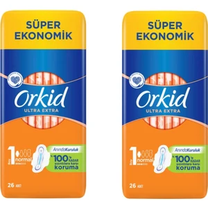 Ultra Extra Normal 1 Numara Ped (Anında Kuruluk) 26'lı x 2 (52 Adet)