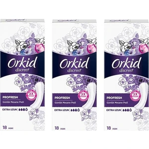 Discreet Profresh Günlük Mesane Pedi Extra Uzun 18'li x 3 (54 Adet)