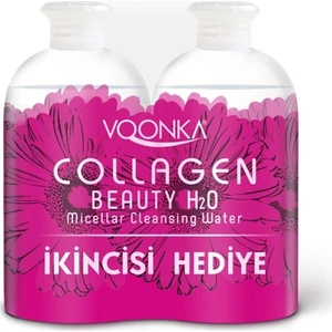 Beauty Collagen H2O Micellar Cleansing Water 500 ml x 2 Adet