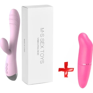 10 Modlu Su Geçirmez Şarj Edilebilir G-Spot ve Klitorise Özel Vibratör+G-Noktası Vibratör