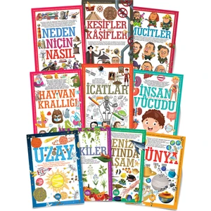 Ilk Bilgilerim Kütüphanesi (10 Kitap Takım)