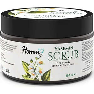 Life Yasemin Scrub, 250 ml Göl Tuzuyeşil Çay Tanecikli
