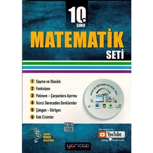Yarıçap Yayınları 10. Sınıf Matematik Seti