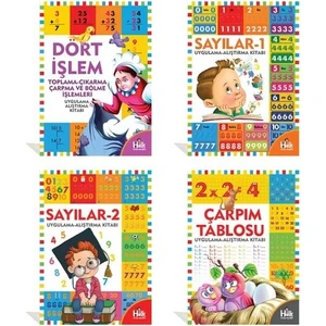Süper Matematik Seti (4 Kitap Takım)