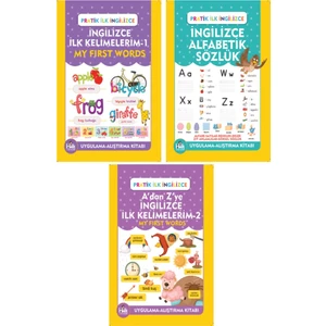 Ingilizce Sözlük ve Kelimeler Seti (3 Kitap Takım)