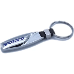 Volvo Metal Deri Anahtarlık