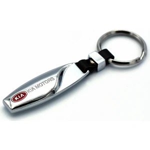Kia Motors Metal Deri Anahtarlık